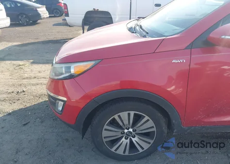 2014 Kia Sportage Ex z USA, uszkodzony, nr VIN KNDPCCAC3E7603071